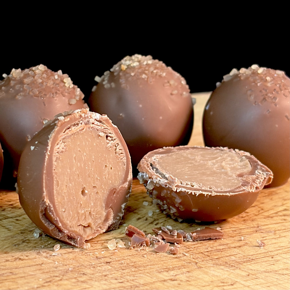 Creme Brulee Chocolate Truffles