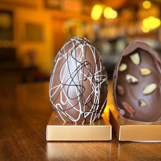 Milk Chocolate and Brazil Nut Easter Egg