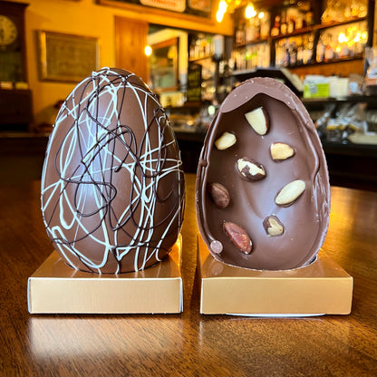 Milk Chocolate and Brazil Nut Easter Egg