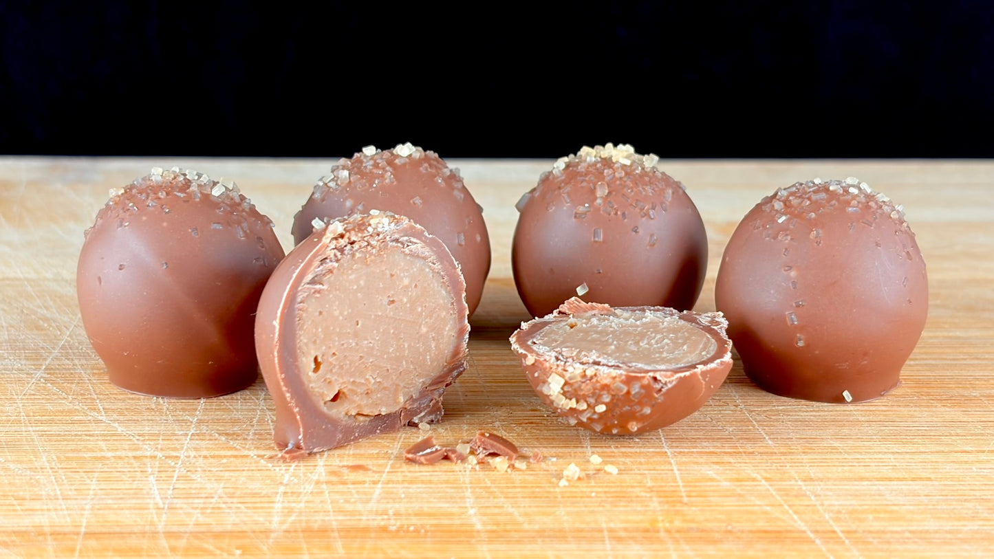 Creme Brulee Chocolate Truffles