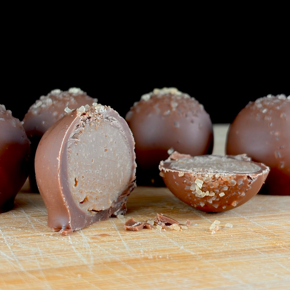 Creme Brulee Chocolate Truffles