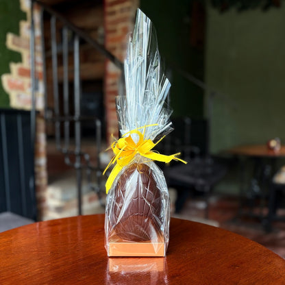 Dark chocolate and Ginger Easter Egg (Vegan)