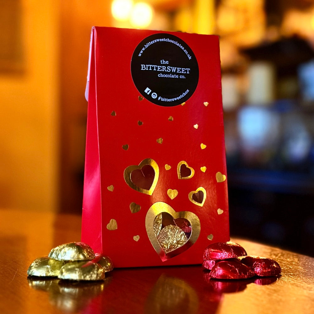 Chocolate Hearts Box - Large