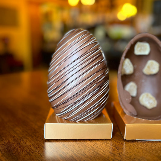 Milk chocolate and Ginger Easter Egg