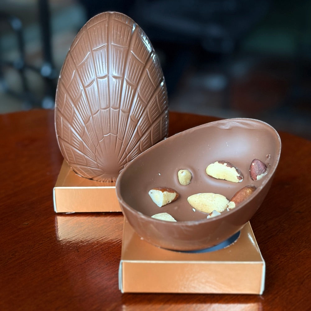 Milk Chocolate and Brazil Nut Easter Egg