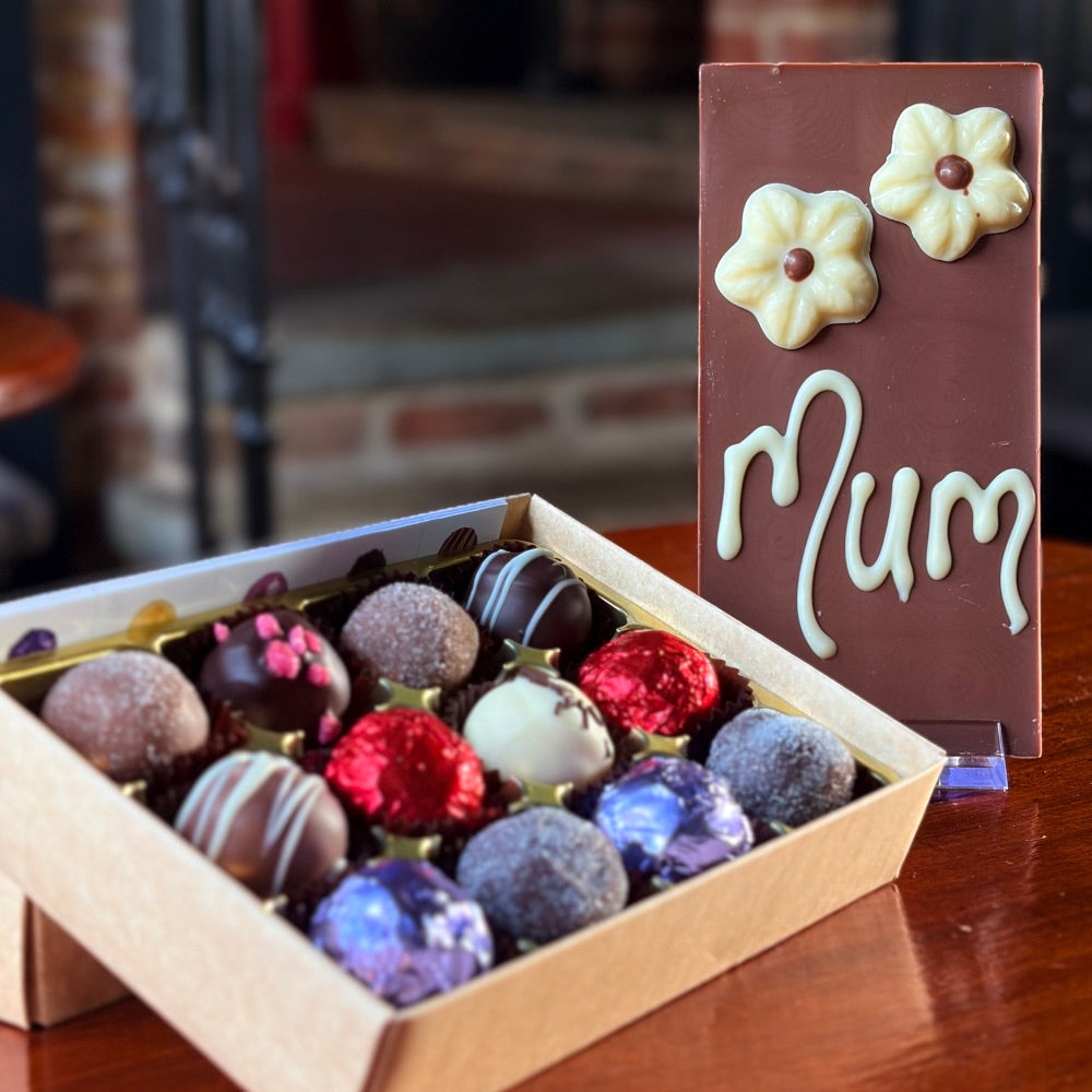 Mother's Day Bar and Chocolate Truffles Gift Pack