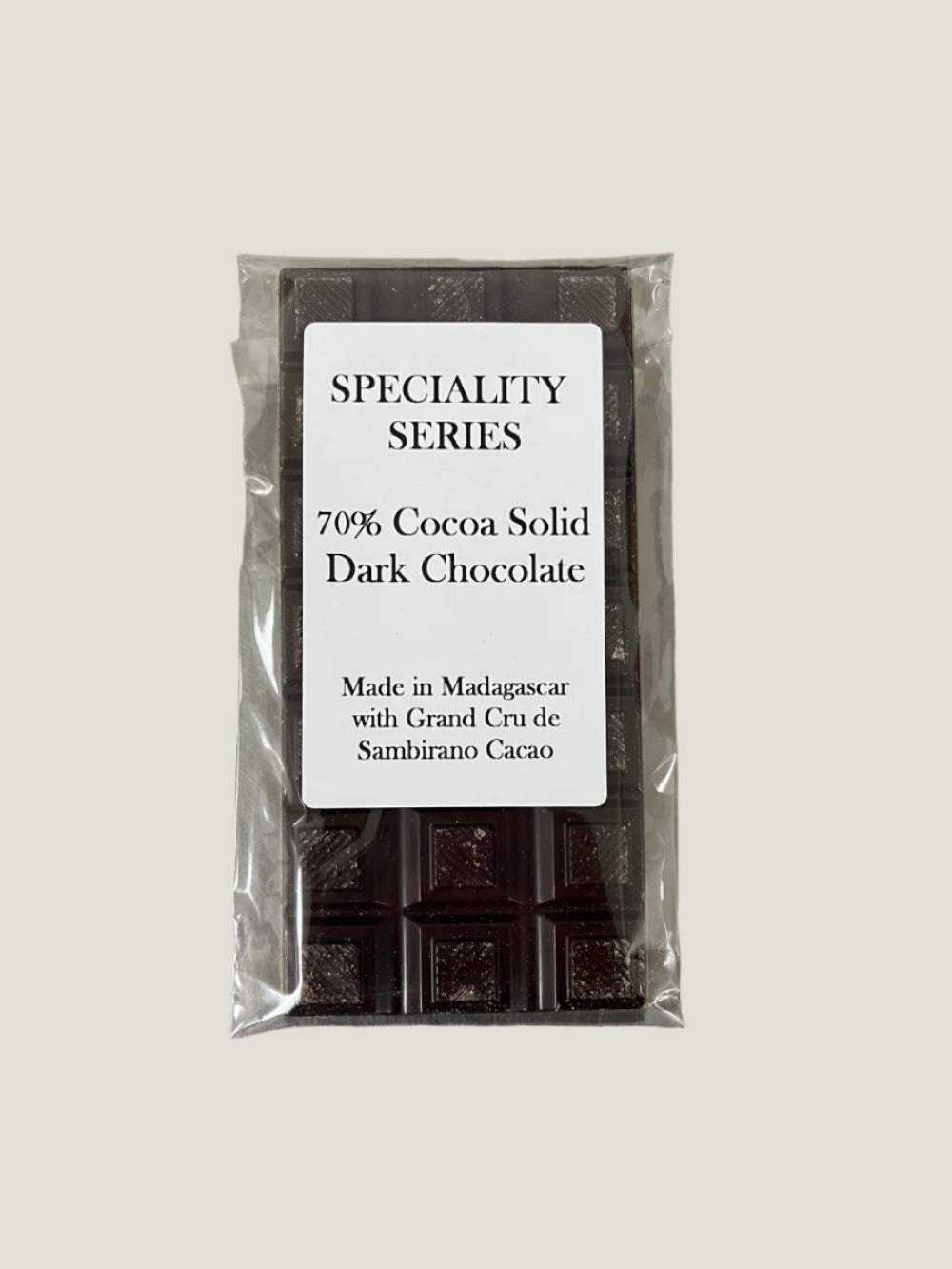 70% Cocoa Solid Dark Chocolate