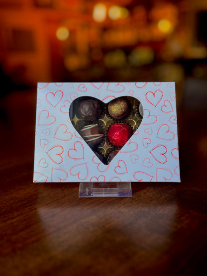 Fresh cream truffles - from the heart